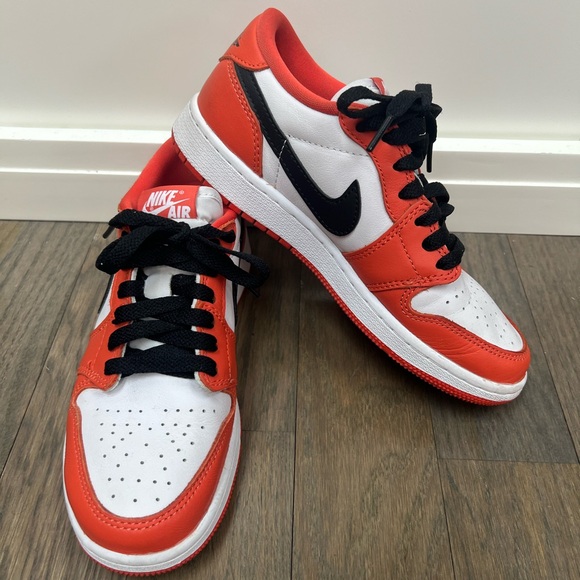 Nike Jordan Low Starfish Sneakers Size Womens orange